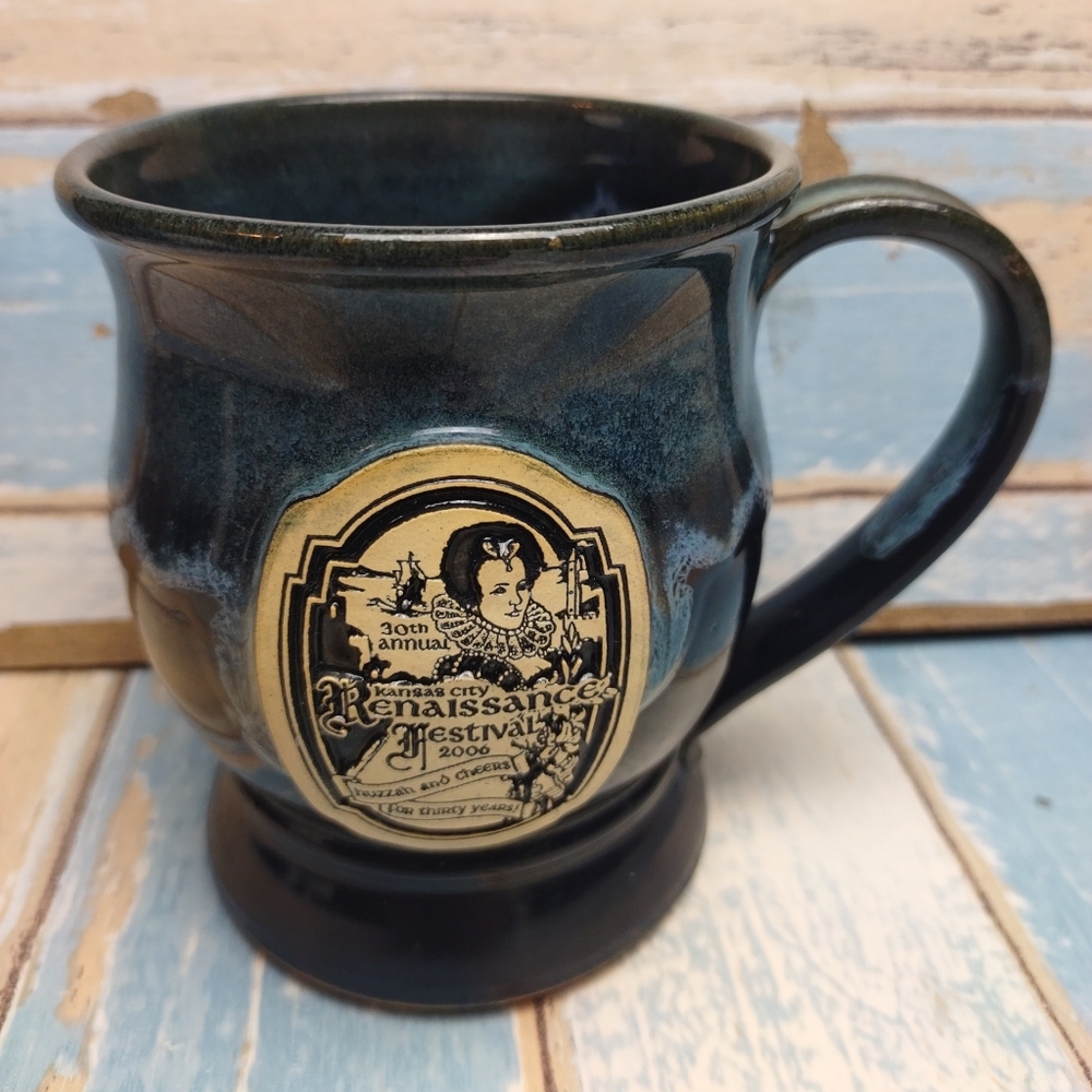 KC Renaissance Festival Pottery Mug 2006